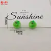 Nova Mini Pequena Série de Frutas Artesanal DIY Cola de Creme Resina Acessórios para Cabelo Presilhas para Cabelo Nail Art