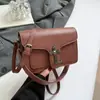 Moda Transfronteriza Cadena para Mujer Casual Versátil Bolso Cuadrado Pequeño Nuevo Estilo 2026 Bolso de Hombro Único Bolso Cruzado de Moda Tendencia