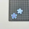Flores de Resina Accesorios de Joyería de Resina DIY Pegamento de Crema Funda de Teléfono Accesorios para el Cabello Pasador Taza Decoración de Coche Flor de Cinco Pétalos