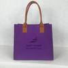 Fábrica de atacado bolsa de feltro simples carta nova grande capacidade moda bolsa de feltro bolsa personalizada