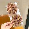 Elásticos de Cabelo de Alta Elasticidade para Meninas, Suaves com o Cabelo, Novos Scrunchies Doce Princesa 2026, Faixas de Cabelo de Rede