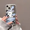 Capa para Celular Dog iPhone Apple 17promax 17air/17pro/17 Fofa 7 Nova A3527 Tendência