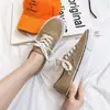 Zapatos de Lona para Estudiantes K-Style Primavera 2025 Nuevos Zapatillas Deportivas y de Ocio de Caña Baja Zapatos Blancos Pequeños Zapatos de Calle Populares