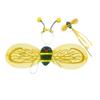 Fábrica spot transfronteriza produce traje de abeja amarilla para niños, disfraces para presentaciones, alas, accesorios para presentaciones