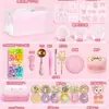 Color transparente cera de gelatina amasado música diy bolsa de material traje molde juguete descompresión para niños artefacto de descompresión para niña