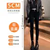 Jeans Feminino Pés Pequenos Cintura Alta Skinny Slim Look Primavera 2025 Novo Azul Cinza Elástico Calça Lápis Roupa Externa Calças