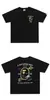Camiseta Unisex Casual Holgada de Manga Corta con Estampado de Camuflaje Clásico Flor de Cerezo Monte Fuji de Marca de Moda Pe