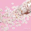 Flor de arcilla polimérica Relleno de bolas surtido hecho a mano Bola sonajero Pieza para pendientes Material de relleno DIY Base para joyería hecha a mano