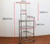 Estante para Lavabo de Acero Inoxidable Y*H Estante para Lavabo de Pie Estante de Tres y Cuatro Esquinas Estante para Lavabos de Múltiples Niveles Conjunto para Cocina y Baño