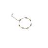 Brilhante e adorável! Pulseira Olho de Gato com Argola Vazada Super Brilhante Feminina de Luxo Leve Nicho Delicada Sensação de Alto Padrão