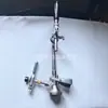 Dispensador de Barril de Cerveja para Exterior em Aço Inoxidável Dispensador Manual Simples de Cerveja Artesanal Tipo Placa Tipo Poço Bomba de Cerveja