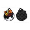 Halloween Artesanal Criativo Pingente de Gotejamento de Óleo DIY Fantasma Caveira Abóbora Pingente Corrente de Celular Acessórios de Chaveiro