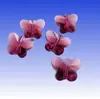 Al por mayor 8 mm/10 mm/14 mm agujero recto cristal mariposa DIY material para pulsera collar pendientes joyería accesorios para ropa