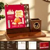2027 Portalápices de Madera Calendario Personalizado Arte de Hierro Calendario Mensual Personalización Empresarial Impresión Publicitaria Regalo Empresarial