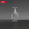 Botella Dosificadora de Plástico Transparente para Mascotas, Punta Dosificadora, 50 60 100ml 500 1000ml, Venta al por Mayor