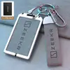Juego de llaves krypton 001 Pole zeekr entidad bluetooth accesorios de modificación de coche tarjeta logo de coche funda de cuero hebilla de cuchillo de viento bolsa