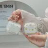 Nuevo Diseño de Tulipan de Cobertura Total Compatible con Estuche para Auriculares AirPods Pro 2, Resina Fantasma Universal Nuevo Estuche Suave de TPU de 4ª Generación