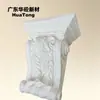 Atacado de corbels de relevo em gesso cartonado decorativos com volutas simétricas, gesso cartonado resistente à umidade e componentes de suporte para expositores de móveis macios