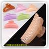Horquilla acrílica grande de 9 cm adorno para la cabeza accesorios para el cabello clip de plástico venta al por mayor niñas clip para el baño lote de suministro para puesto