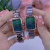 Reloj de Mujer Ins Nicho Lujo Ligero Alto Valor Estudiantes Avanzado Gama Alta Temperamento Frío Bambú Distintivo Reloj de Cuarzo Mujer