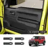 Adecuado para 25 modelos de Suzuki Jimny Nomade, kit completo de modificación interior con textura de fibra de carbono para Jimny