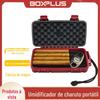 Caixa de charuto selada de plástico ABS anti-pressão hidratante caixa de charuto portátil caixa de charuto de plástico caixa de charuto com 5 unidades