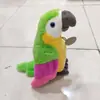Bonito Papagaio Doll Simulação King Kong Bird Doll Plush Toy Creative Engraçado Ornamentos Presente de Aniversário das Crianças