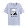 Novo Feitiço Japonês de Volta à Guerra JUMP COMICS Personalidade Europeia e Americana Camiseta de manga curta de verão solta masculina e feminina