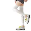 Rodilleras Deportivas de Primavera y Verano Mangas para Piernas Antideslizantes Adelgazantes Calcetines Largos para Correr hasta la Rodilla Calcetines Juveniles de Media Pantorrilla