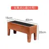 Adornos de Mesa de Postres Chinos Soporte de Exhibición Mesa de Buffet de Madera Estante para Pastel, Bocadillos, Sushi Mesa para Comida Fría y Hora del Té