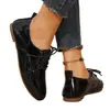 Primavera y otoño 5 nuevos modelos de comercio exterior transfronterizo, zapatos de mujer de talla grande, zapatos planos de moda, zapatos individuales cómodos, Amazon Temu Dropshipping
