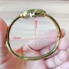 SUNLIFEX Comercio Exterior Pulsera para Mujer Reloj Moda Impermeable Cuarzo Reloj para Mujer Caracteres Romanos plateado Sentido de Lujo Antiguo