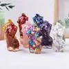 Gota de Pegamento de Grava de Cristal Natural Transfronteriza Modelo de Torso Femenino Adornos Artesanías de Resina Adornos de Decoración para el Hogar