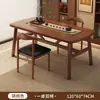 Juego de Mesa y Sillas de Balcón Modelo Nuevo 2026 Mesa de Té de Gama Alta para Apartamento Pequeño para Sala de Estar Uso Doméstico Mesa de Preparación de Té Estilo Chino Nuevo