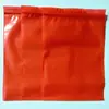 Bolsas de PE rojas opacas autosellables, bolsas para piezas, bolsas autosellables de colores