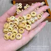 Novo Produto: Anel de Corrida Céu Estrelado de Jade com Pasta Dourada e Texto, Acessórios DIY, Pulseira, Pingente de Corda com Separação de Contas, Acessórios Criativos