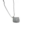 Nuevo Collar con Colgante de Bolso Hueco Estilo Coreano, Simple, Moderno y con Diseño Personalizado, Cadena Versátil de Suéter de Lujo Ligero de Nicho