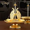Soporte para espiral de incienso de sándalo, porta incienso para templo de uso doméstico, soporte para incienso de áloe, bandeja para incienso repelente de mosquitos