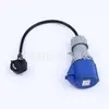Cable Adaptador de Extensión de Enchufe Industrial Estándar Británico Bs para Exterior, RV, Cargador de Vehículos de Nueva Energía