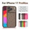 Funda de teléfono linda con diseño de mini cerezas y una ventana de visualización grande, para Apple 18 Pro Max. Directo de fábrica, en stock, venta al por mayor para exportación