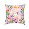 Funda de Almohada para Sofá Serie Mariposas Coloridas Nórdica Estampada Piel de Durazno Cojín para Oficina Decoración Hogar Transfronteriza