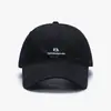 Gorra de Béisbol Fina con Bordado de Letras Lavable, Parte Superior Suave, Unisex, para Deportes al Aire Libre, Transpirable, Versátil