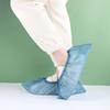 Sapatos para interior espessados domésticos Estudante Tecido não tecido adulto à prova de poeira capa para pés à prova d'água resistente ao desgaste descartável capa para sapatos para convidados