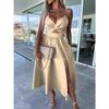 Vestido de viajero informal con temperamento de nueva moda 2023 para mujeres europeas y americanas de Amazon Independent Station