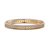 Exquisito anillo de plata esterlina S925 de alta gama para hombres y mujeres, con patrón de textura de circonita redonda, anillo sencillo que combina con todo.