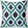 Fronha geométrica popular da Amazon New Life Leaf Series American Living Room Sofá Fronha geométrica decorativa