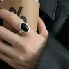 Anillos Retro de Servicio Pesado para Mujer de Verano, Nicho de Lujo Ligero con un Toque de Alta Gama, Anillos Versátiles Ins-Style que No se Desvanecen, Anillos Ajustables de Moda