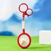Novos chaveiros pendentes da série de esportes de badminton, raquete fofa, pequenos presentes da moda, acessórios para bolsa, atacado