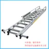 Venta Directa del Fabricante Baofu Escalera de Plataforma Plegable de Aleación de Aluminio con Pedales Seguros, Estable y Antideslizante para Uso Doméstico