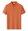 Camisa Polo de Gama Alta Personalización Ropa de Trabajo Verano Grupo Corporativo Publicidad Cultural Camisa Cultural Uniforme de Clase Solapa Manga Corta Estampado de Logo